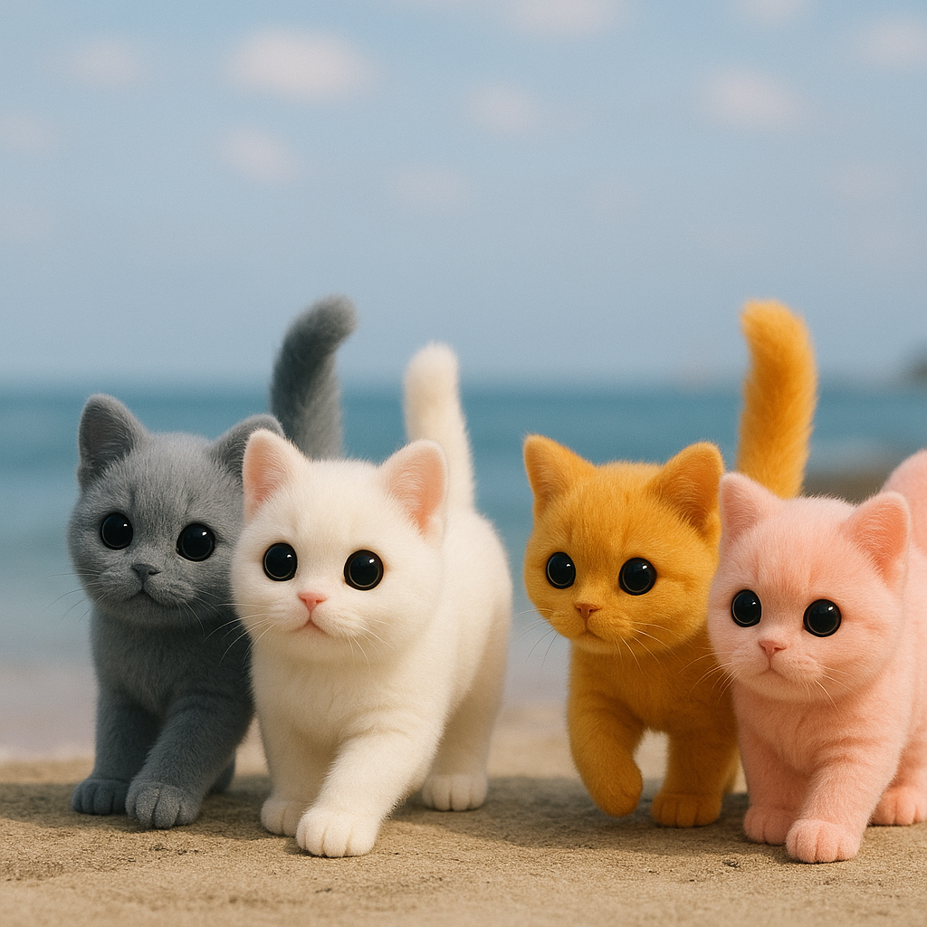 Plüsch Kitti - Bringt unendliche Freude und Wärme