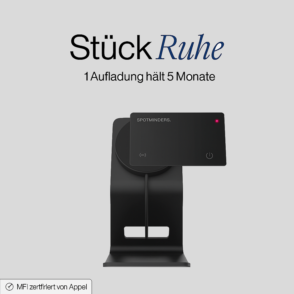 GuardCard - Verliere nie wieder deine Geldbörse, Tasche oder Gepäck