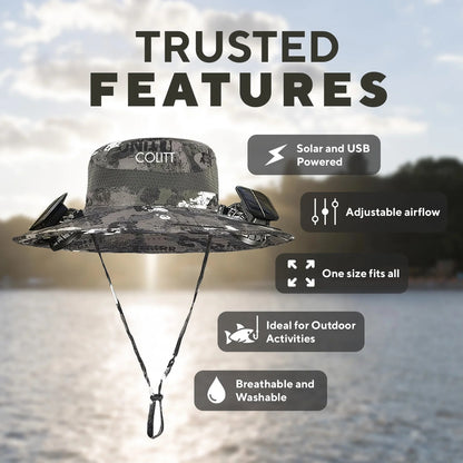 CoolCatch – Angelhut mit integriertem Ventilator - Julien